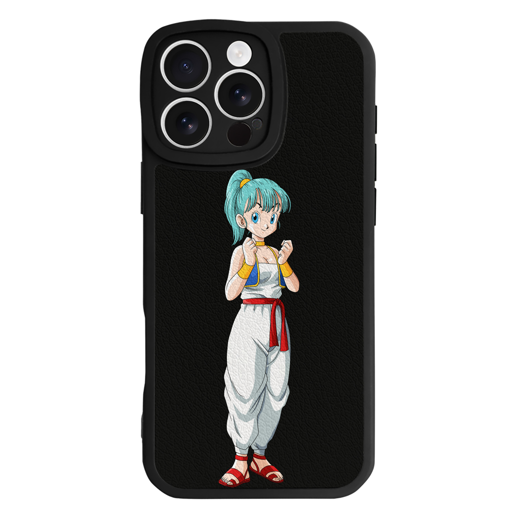 （画像用） ドラゴンボール DRAGON BALL 【iPhone 16シリーズ対応】シリコンスマホケース（レザー調） 材質：シリコン